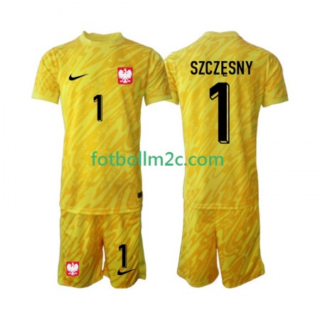 Fußballtrikots Polen Szczesny 1 Torwart Kinder Heim Trikotsatz 2024 Fußballtrikots Polen Szczesny 1 Torwart Kinder Heim Trikotsatz 2024
